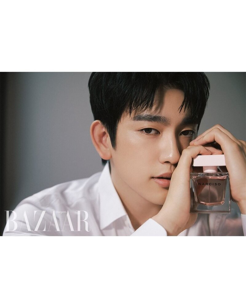 GOT7 Jinyoung for Harper's Bazaar Korea October Pictorial 2022 documents 5