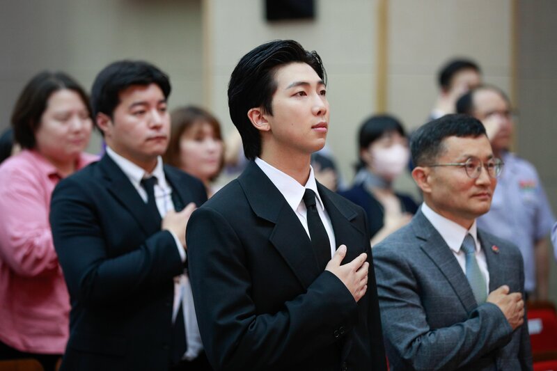 230601 BTS RM - Appointment Ceremony as a Public Relations Ambassador for the Ministry of National Defense documents 1