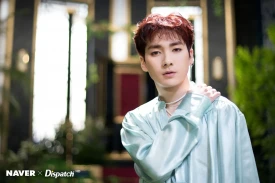 190506 NAVER x DISPATCH Update with NU'EST's Aron for "Happily Ever After" Jacket Filming