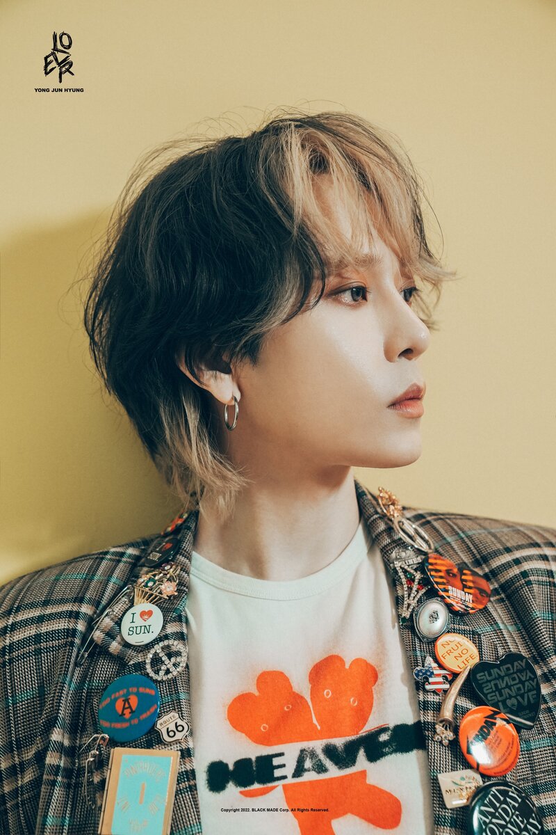Yong Junhyung "Loner" concept photos documents 2