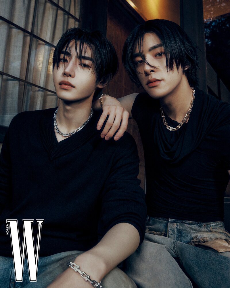JAKE and SUNGHOON x Tiffany & Co for W Korea April 2024 Issue documents 2