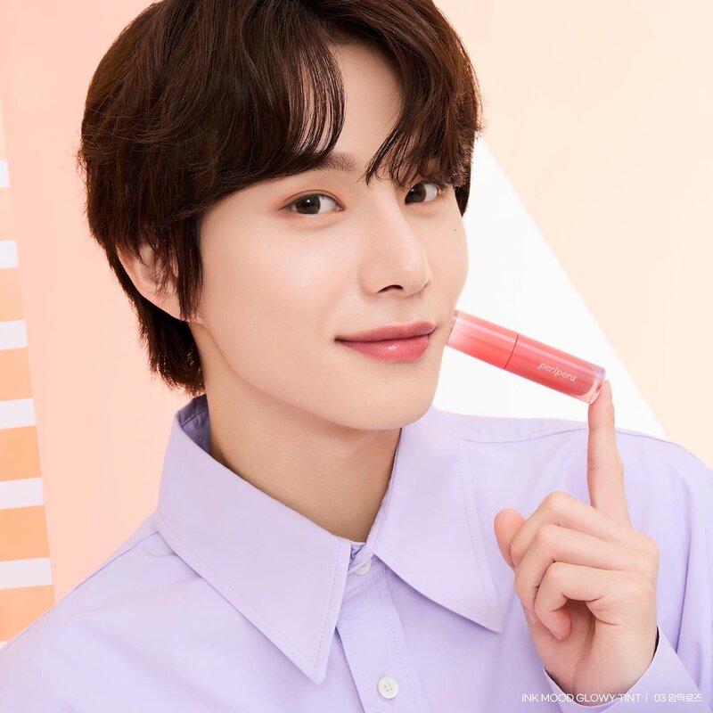 NCT Doyoung and Jungwoo for Peripera Ink Glow Mood tint documents 2