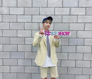 220517 SBS-MTV The Show Twitter Update - Jeong Sewoon
