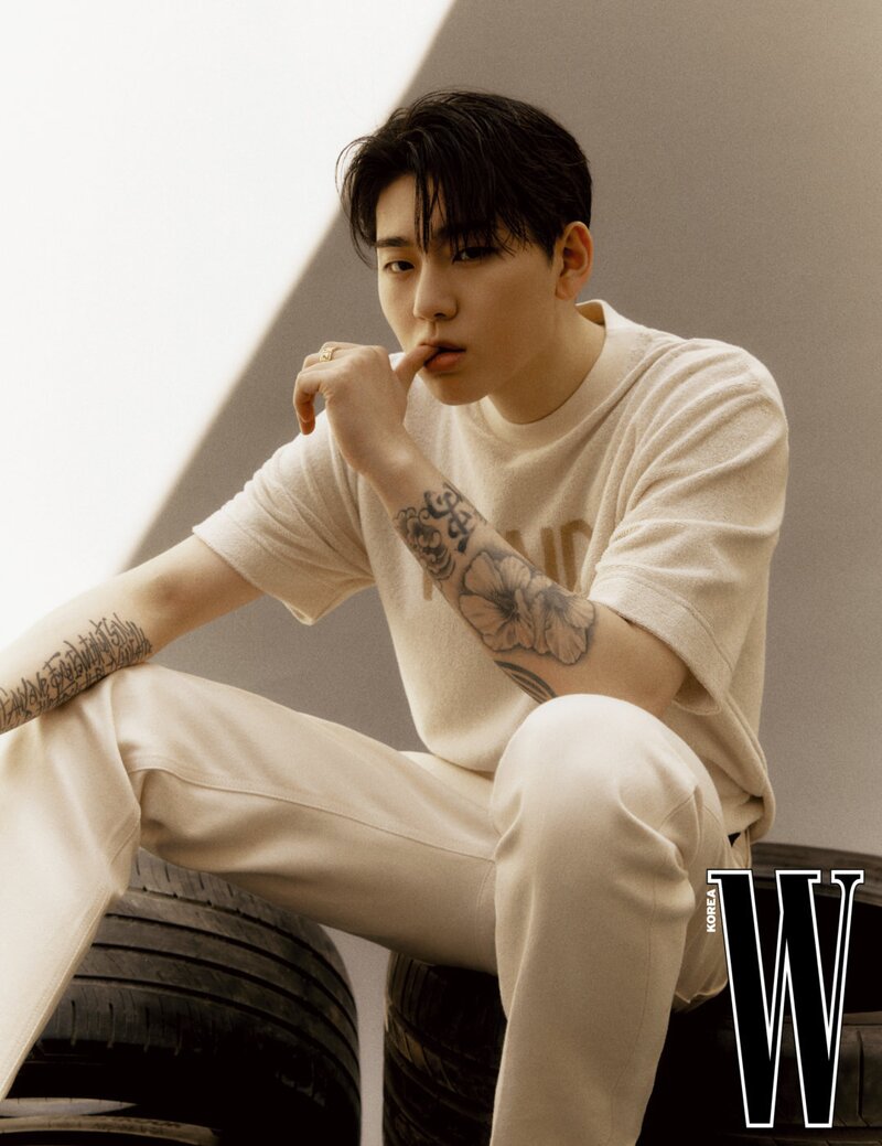 ZICO for W Korea x FENDACE June Issue 2022 documents 10