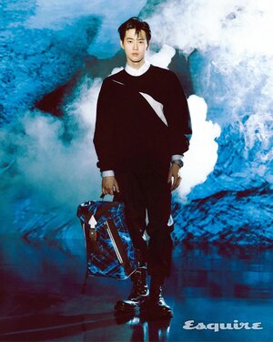 EXO's SUHO for Esquire Korea x MONT BLANC  May 2022 Pictorial