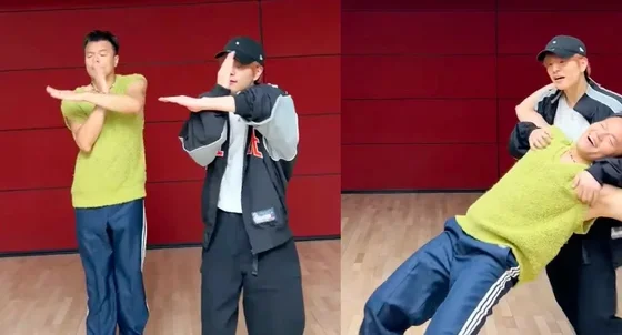 J.Y Park Teams Up With Stray Kids Seungmin for the 'S-Class' Dance Challenge
