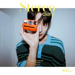 Choi Byungchan 1st photobook 'Stereo Diary' teaser photos