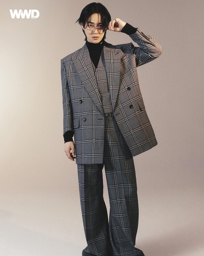 Suho for WWD Korea March 2024 Issue documents 2