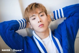 MONSTA X Shownu "Take.2 We Are Here" promotion photoshoot by Naver x Dispatch
