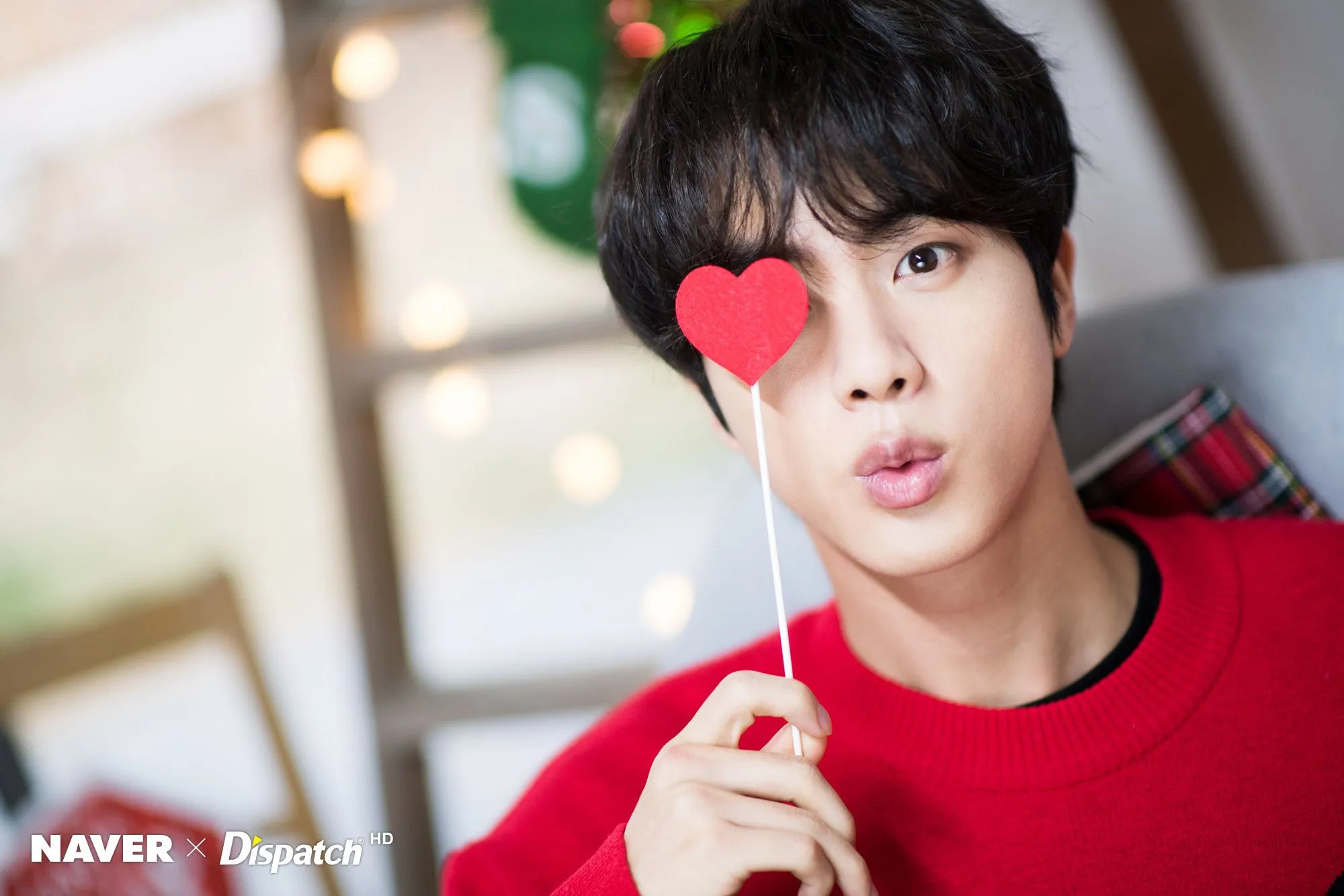 December 25 2019 BTS Jin Christmas Photoshoot By Naver X Dispatch