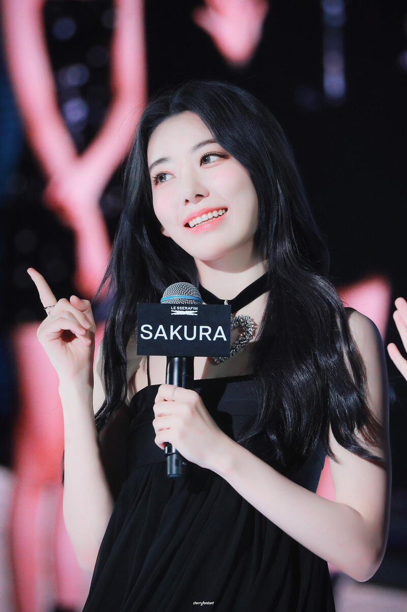 220502 LE SSERAFIM Sakura 'FEARLESS' Press Showcase documents 6