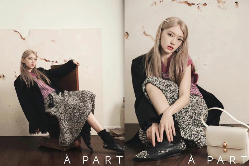 221014 WJSN Cheng Xiao for À PART magazine Autumn 2022 issue cover documents 15