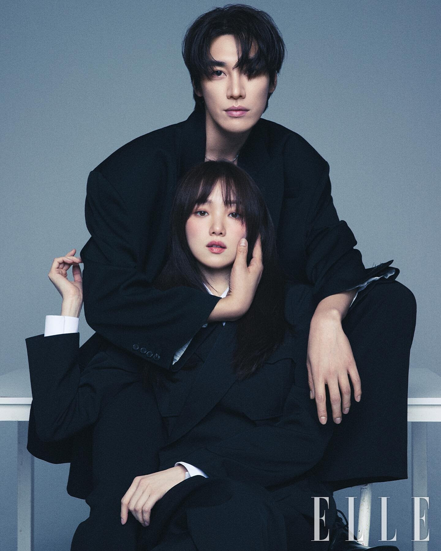 Lee Sung Kyung & Kim Young Kwang for ELLE Korea March 2023 Issue | kpopping