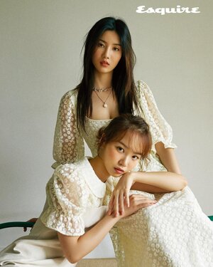 Eunbi & Chaewon for Esquire Magazine August 2021 Issue