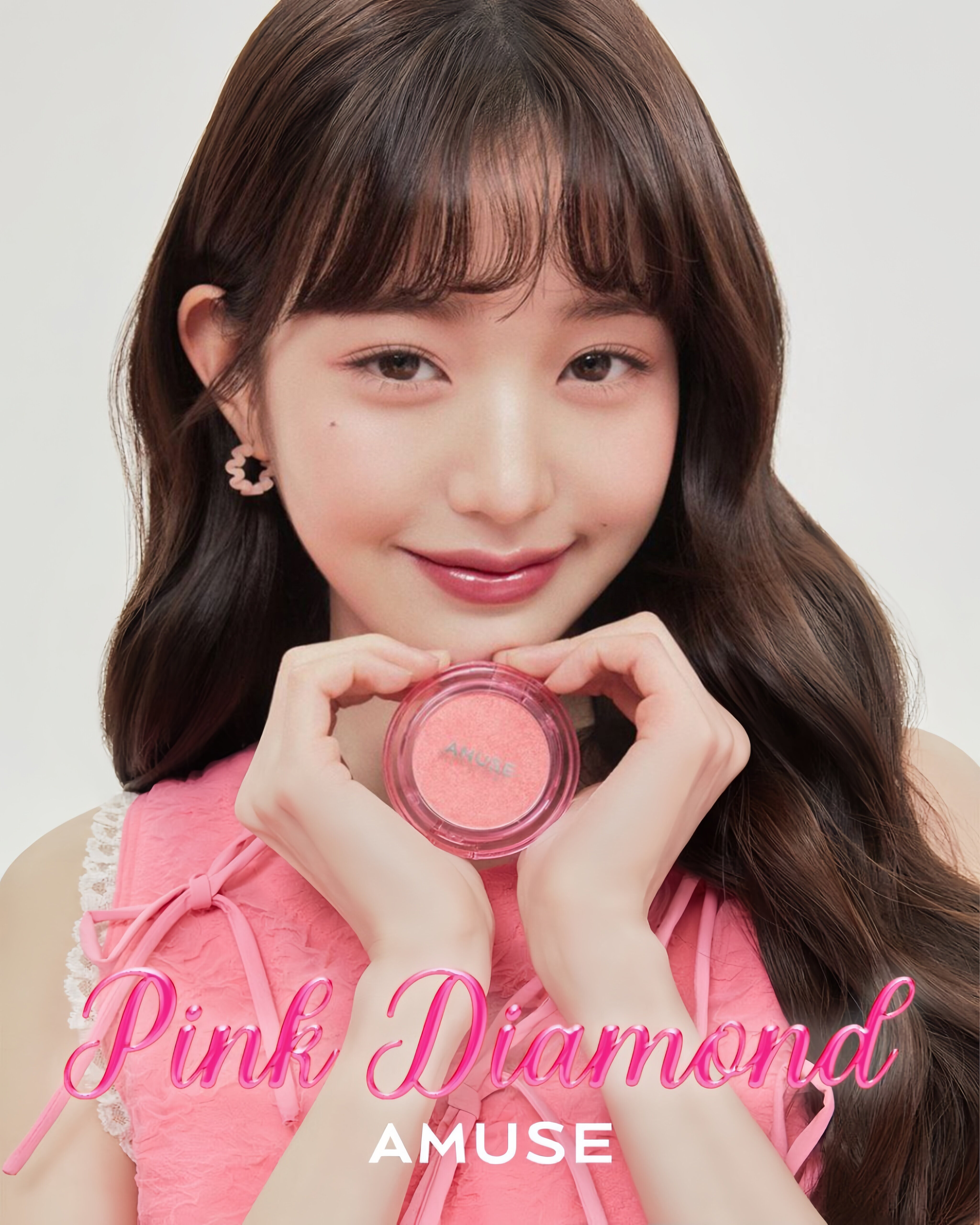 Wonyoung for AMUSE - Pink Diamond Collection | kpopping