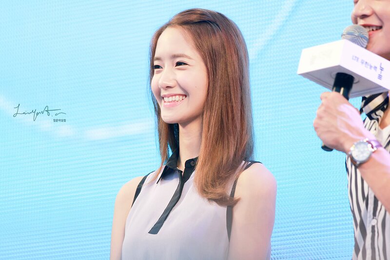 130729 Girls' Generation YoonA at SK Telecom event in Changwon | kpopping