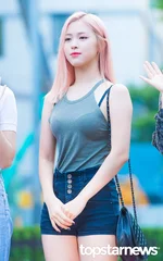 190830 ITZY Ryujin on the way to Music Bank