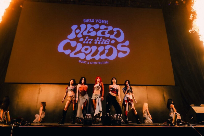 240513 - Head In The Clouds Festival Instagram Update with (G)I-DLE documents 2