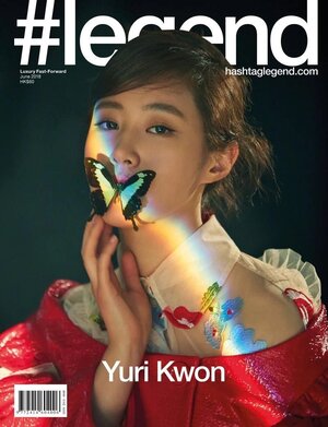 Kwon Yuri for #legend magazine June 2018 issue