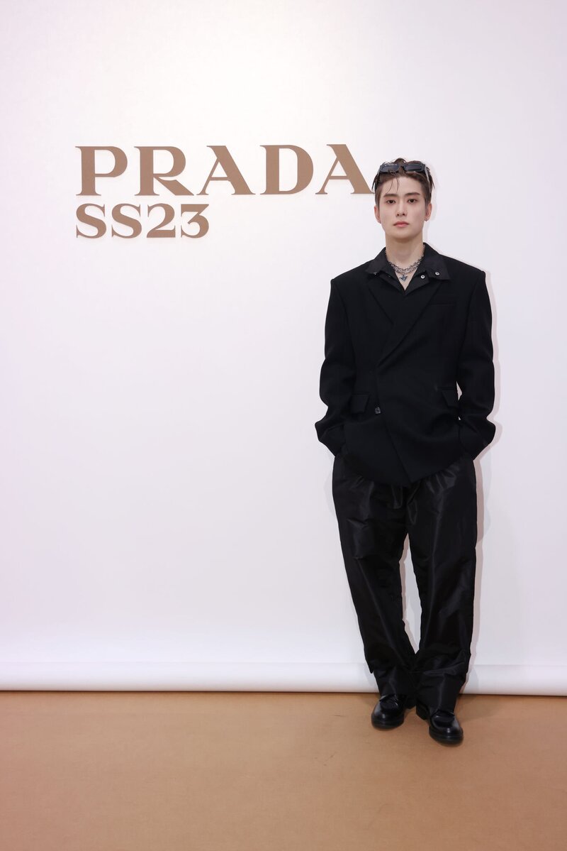 220620 NCT JAEHYUN- PRADA Men's S/S 2023 Fashion Show- MILAN Fashion Week documents 1