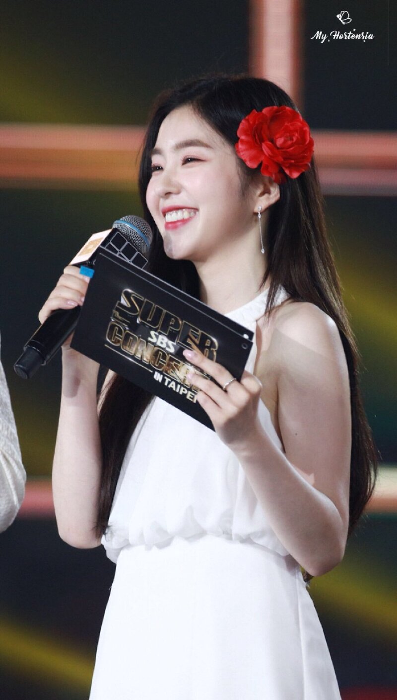 180707 Red Velvet Irene - MC at SBS Super Concert in Taipei documents 2