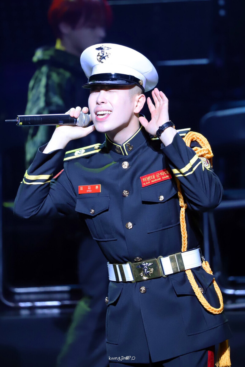 221214 Block B P.O at Marine Corps 2022 28th Year End Concert documents 2
