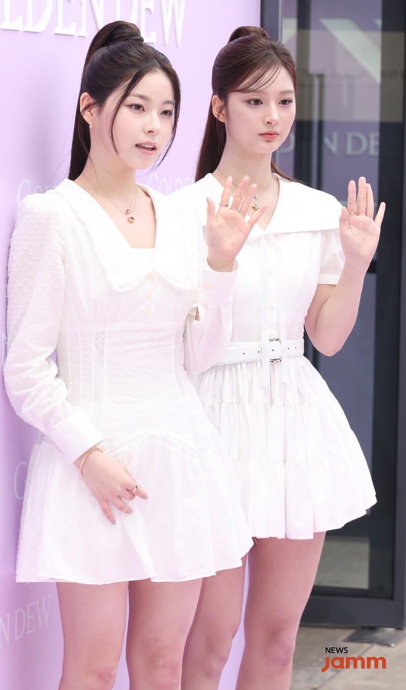 240425 NMIXX Sullyoon and Kyujin - GOLDENNEW Event documents 1