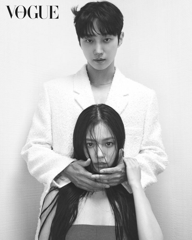 Jinyoung and Go Minsi for VOGUE Korea - August 2024 Issue documents 1