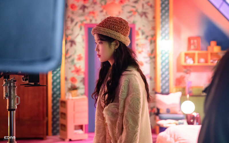 211020 EDAM Naver Post - IU 'strawberry moon' MV Behind documents 9