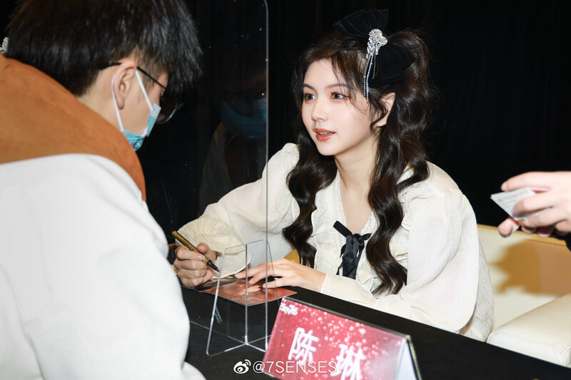 221112 SEN7ES at 'Crazy For You' Chengdu Fansign documents 10