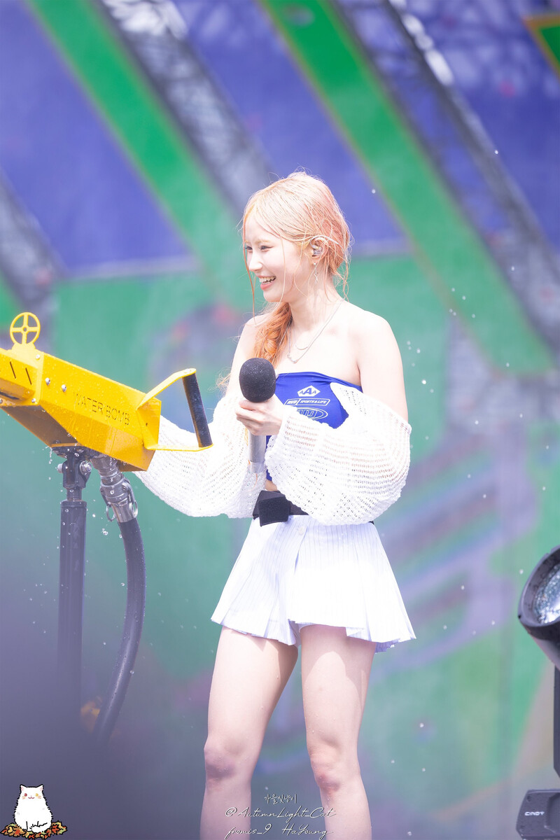 240705 fromis_9 Hayoung - Waterbomb Festival in Seoul documents 2