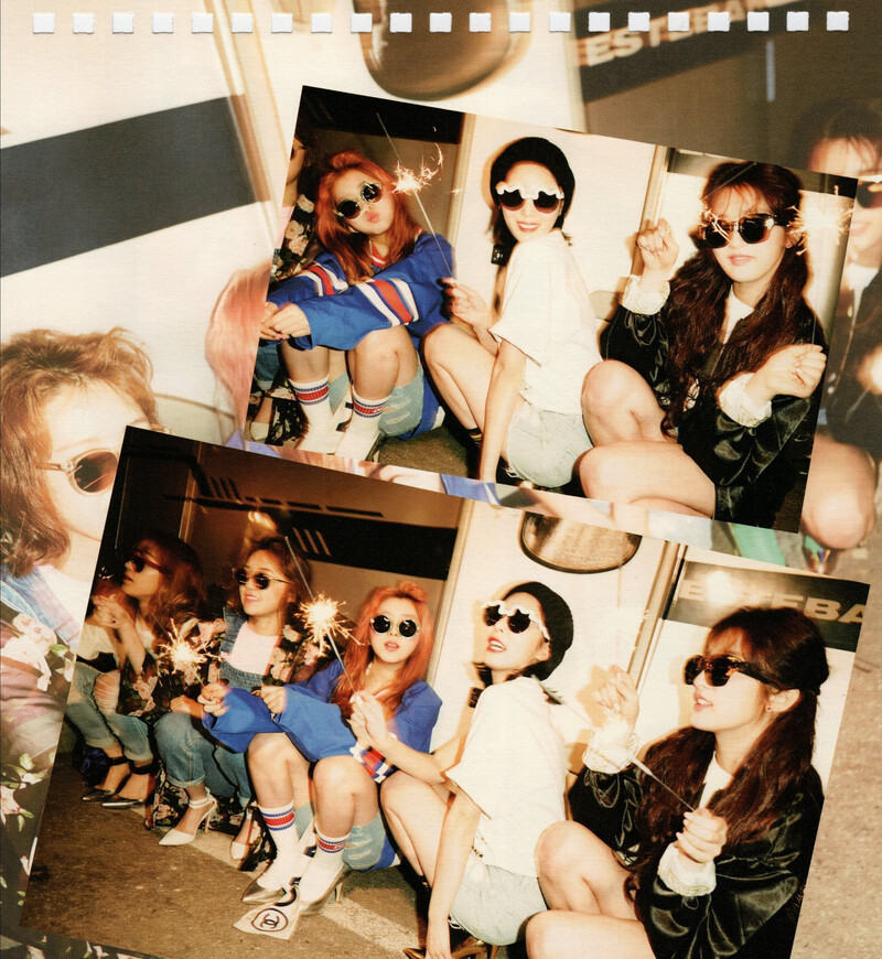 [SCANS] 4Minute 5th mini album '4Minute World' album scans documents 10