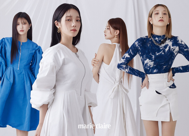 fromis_9 for Marie Claire Korea Magazine April 2022 Issue documents 1