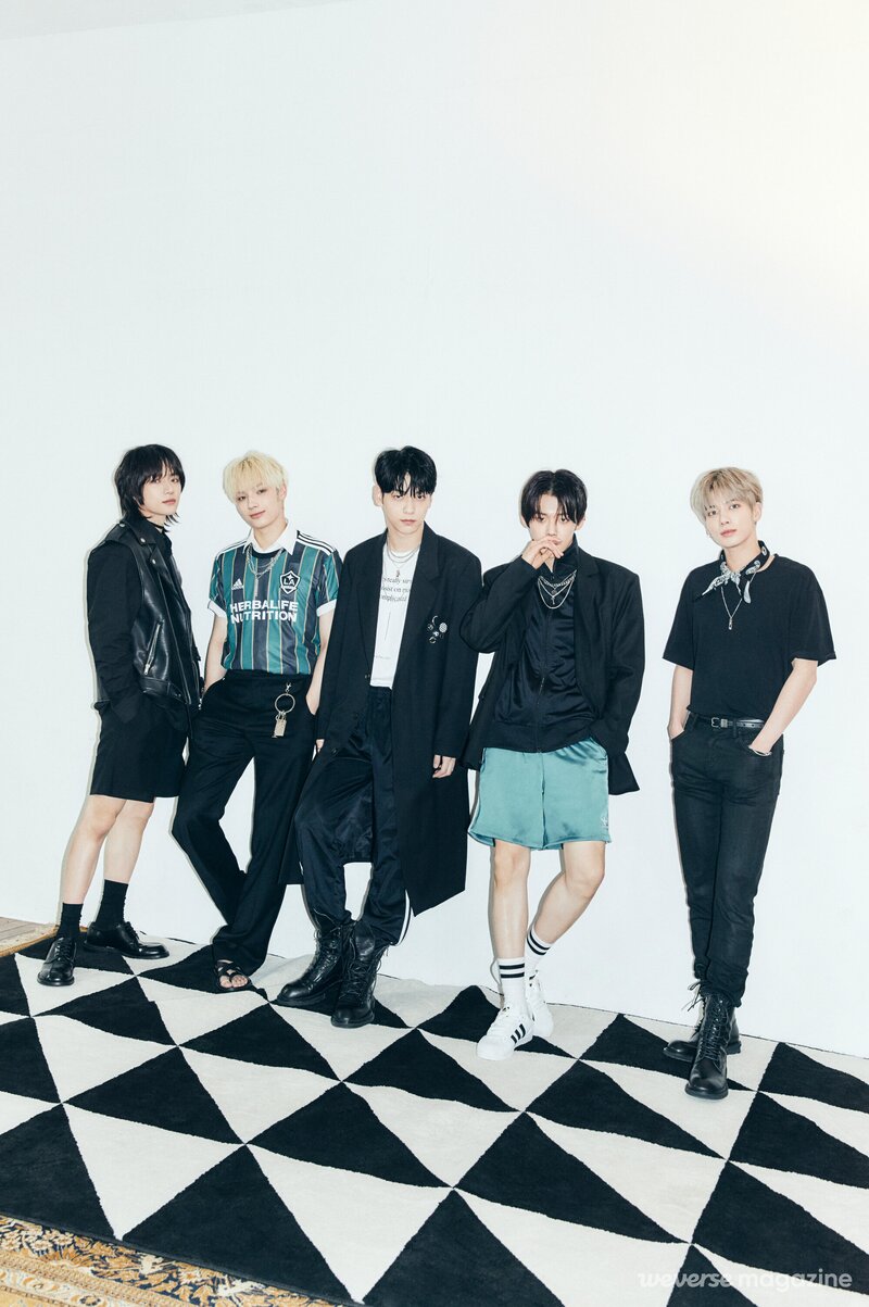 210612 TXT- WEVERSE Magazine 'THE CHAOS CHAPTER: FREEZE' Comeback Interview documents 2