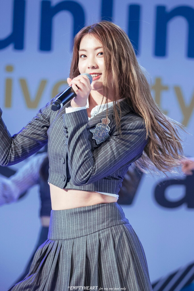 180517 Weki Meki Lucy at Sunlin College Festival documents 2