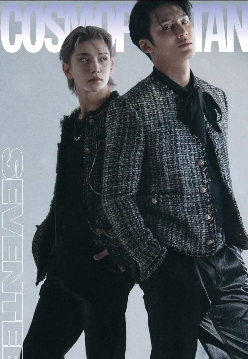 Seventeen Joshua and Mingyu for Cosmopolitan Korea May 2023 Issue documents 2