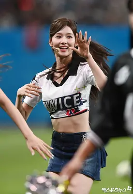 240731 TWICE Sana at Team K-League vs. Tottenham Hotspur's Halftime Show