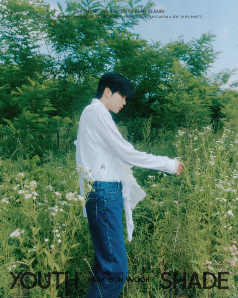 ZB1 'Youth In The Shade' concept photos documents 23