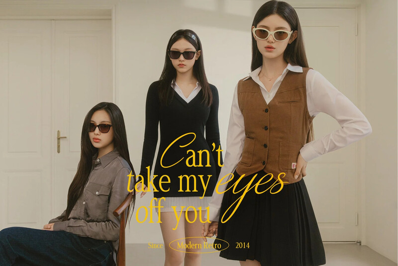 NewJeans for Carin - 24FW Eyeglasses Collection 'Can't Take My Eyes Off You' documents 1