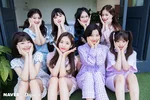 fromis_9 "To. Day" mini album pajama party promotion by Naver x Dispatch