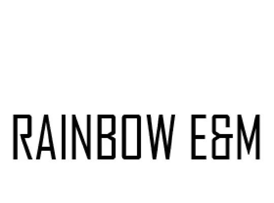 rainbow logo kpop