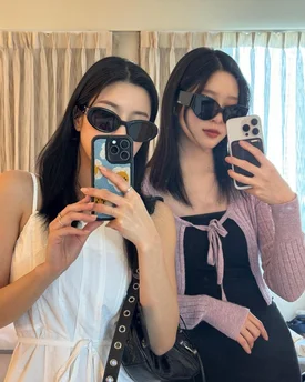 240207 KWON EUNBI Instagram Update with Kim Minju
