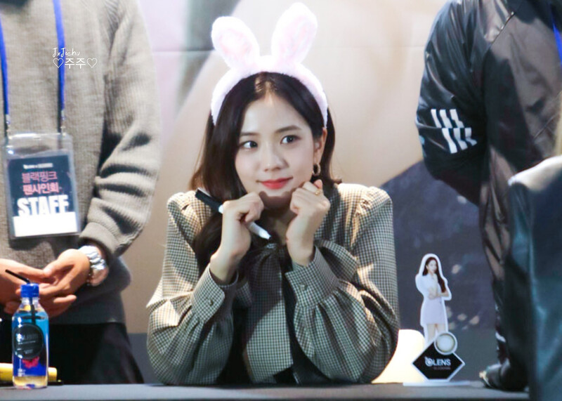 191012 BLACKPINK Jisoo - OLENS Fansign documents 3