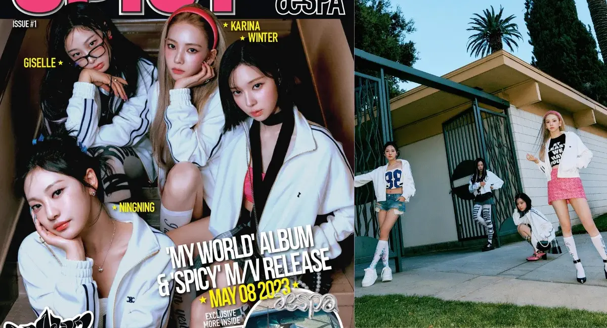 “It’s Not the aespa Color I Was Expecting” – Korean Netizens Think That aespa’s New Song “Spicy” Sounds More Like a Song That Red Velvet Would Release