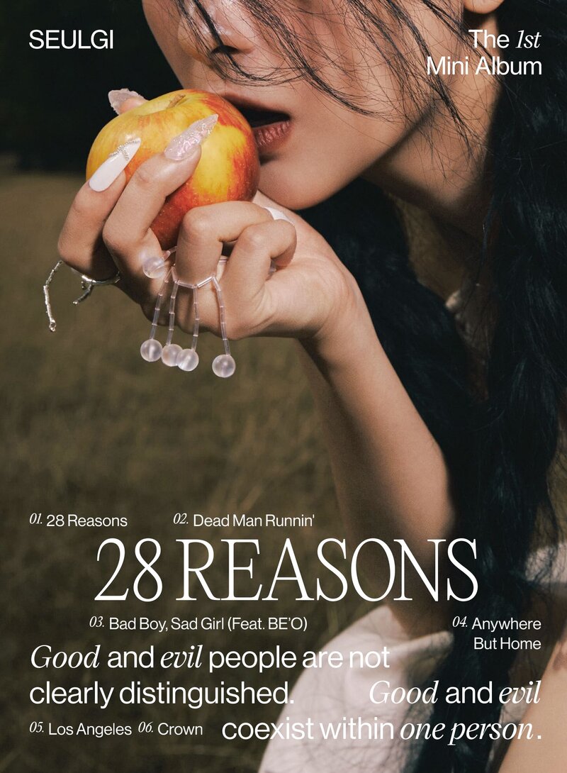 Seulgi "28 Reasons" digital booklet documents 1