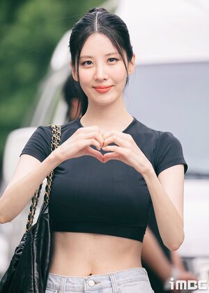 220819 Seohyun at KBS Building for Music Bank Recording
