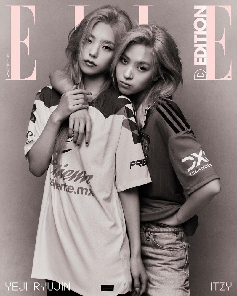 ITZY for Elle Korea - February 2024 Issue documents 1