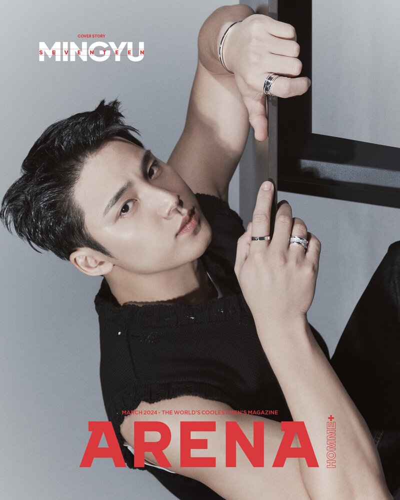 MINGYU x BVLGARI for Arena Homme+ March 2024 Issue documents 2