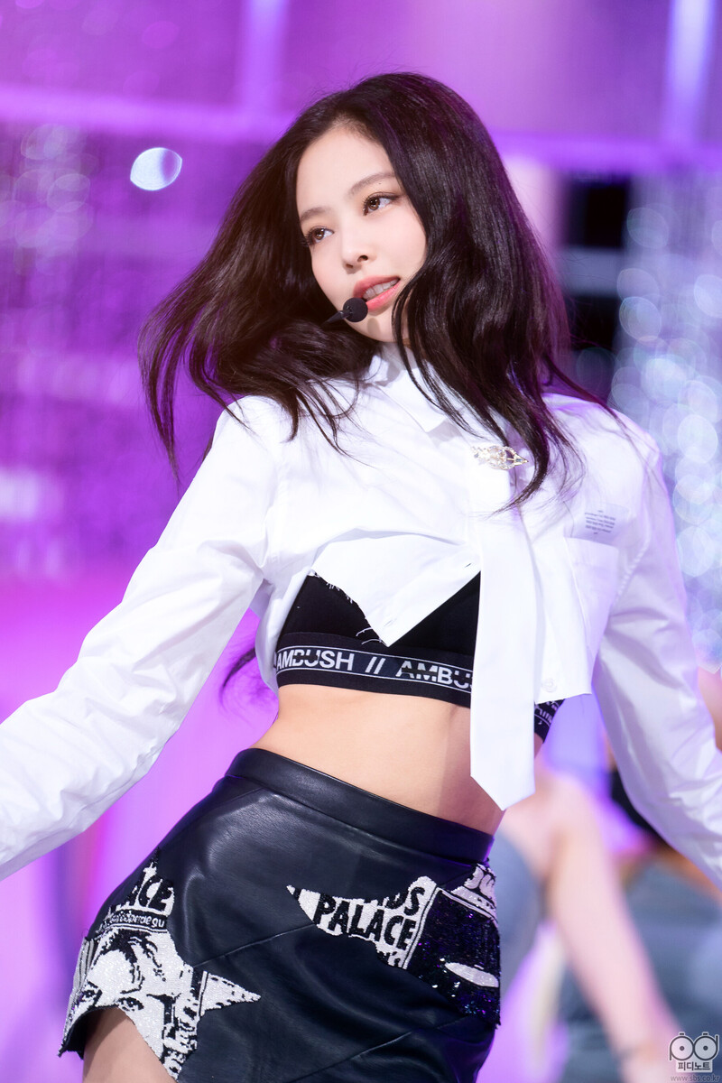 220925 BLACKPINK Jennie - 'Shut Down' at Inkigayo | kpopping