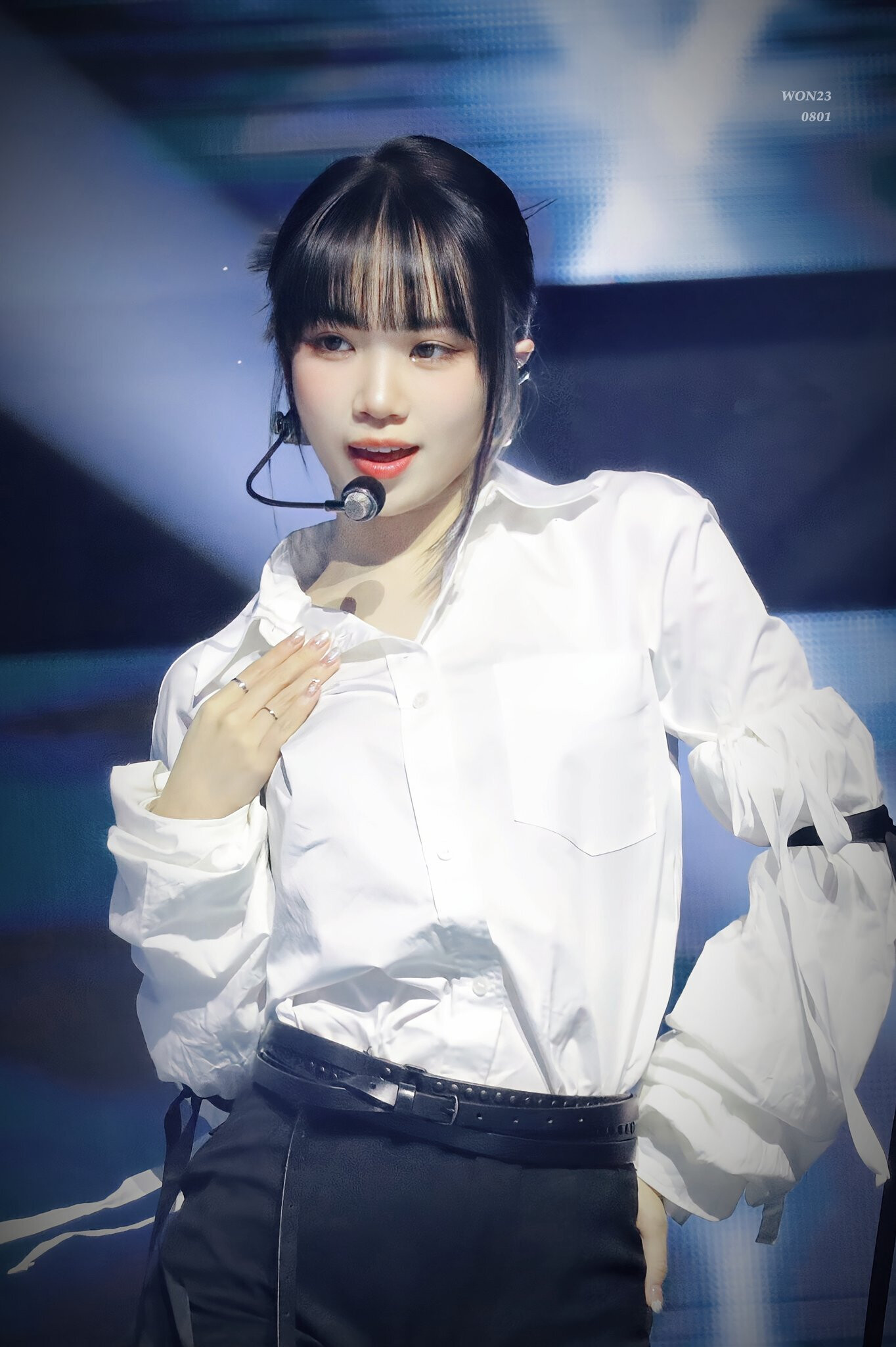 221224 LE SSERAFIM Chaewon SBS Gayo Daejeon kpopping